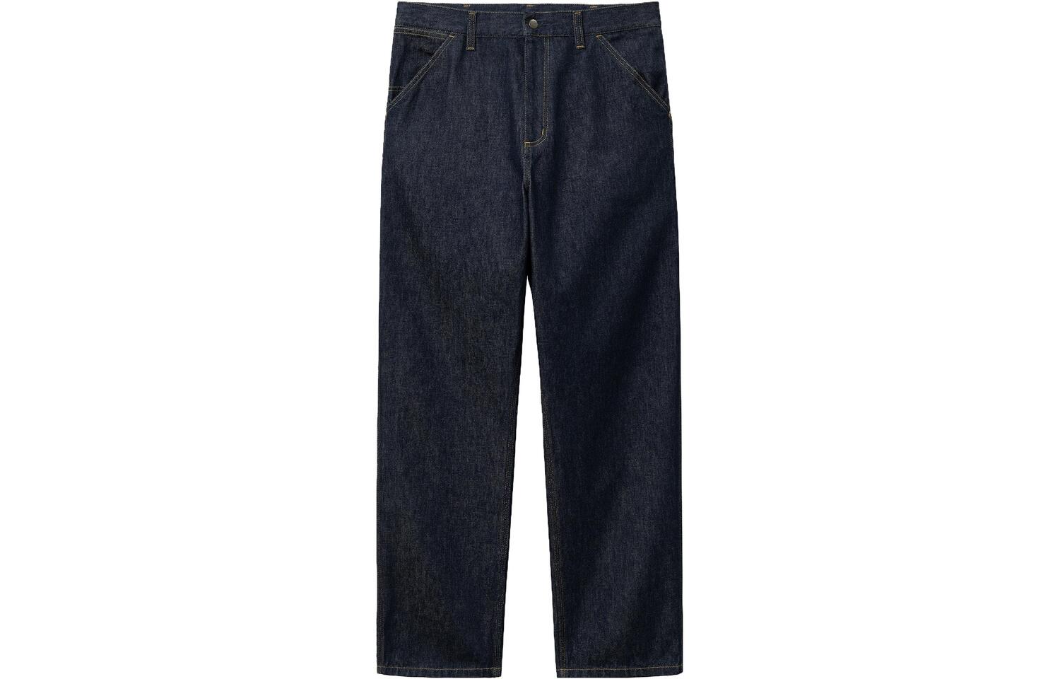 Джинсы с одной накладкой на колене Carhartt WIP, темно-синий
Джинсы с одной накладкой на колене Carhartt WIP, темно-синий