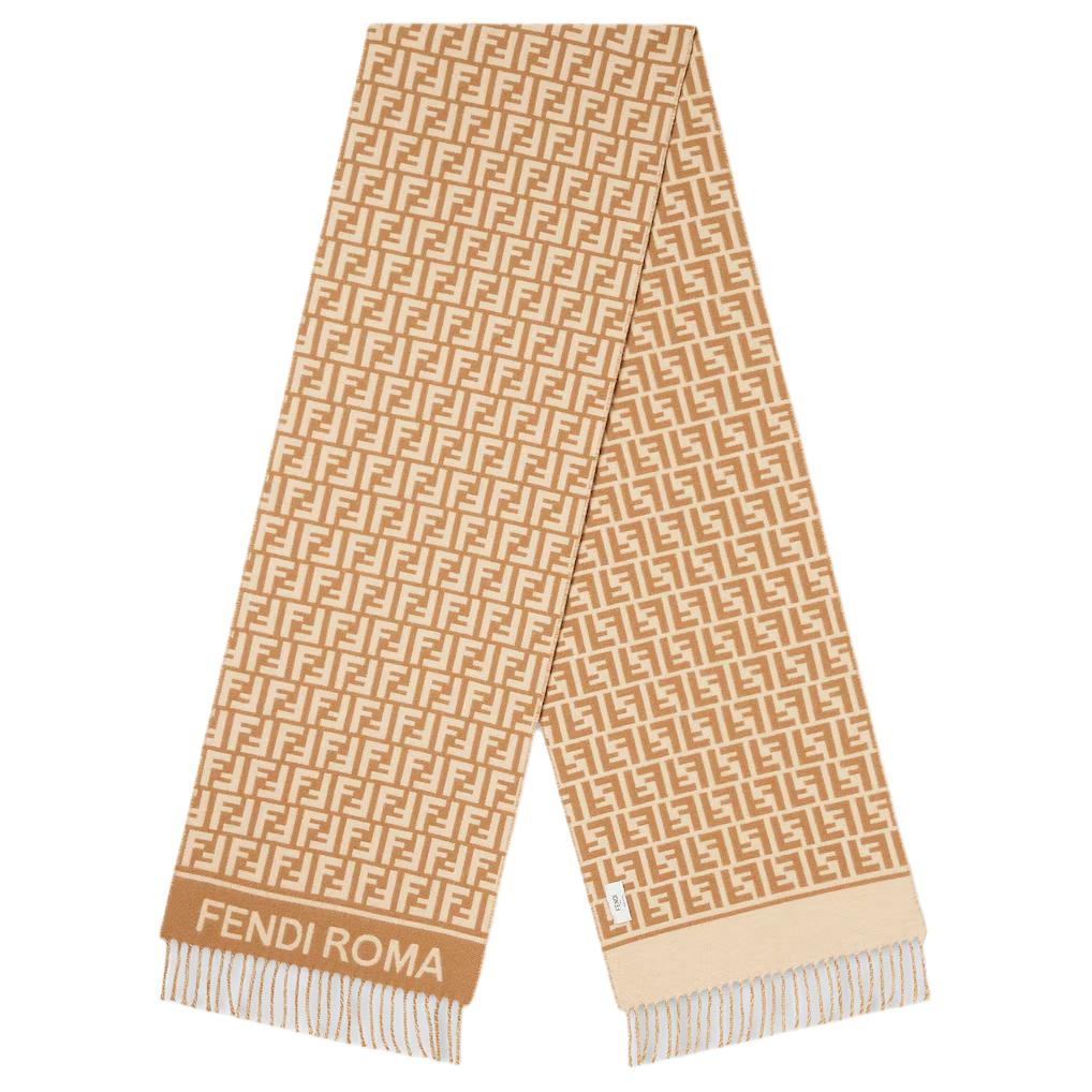 Шарф Jacquard с бахромой FENDI, Коричневый, Шарф Jacquard с бахромой FENDI
Шарф Jacquard с бахромой FENDI, Коричневый, Шарф Jacquard с бахромой FENDI