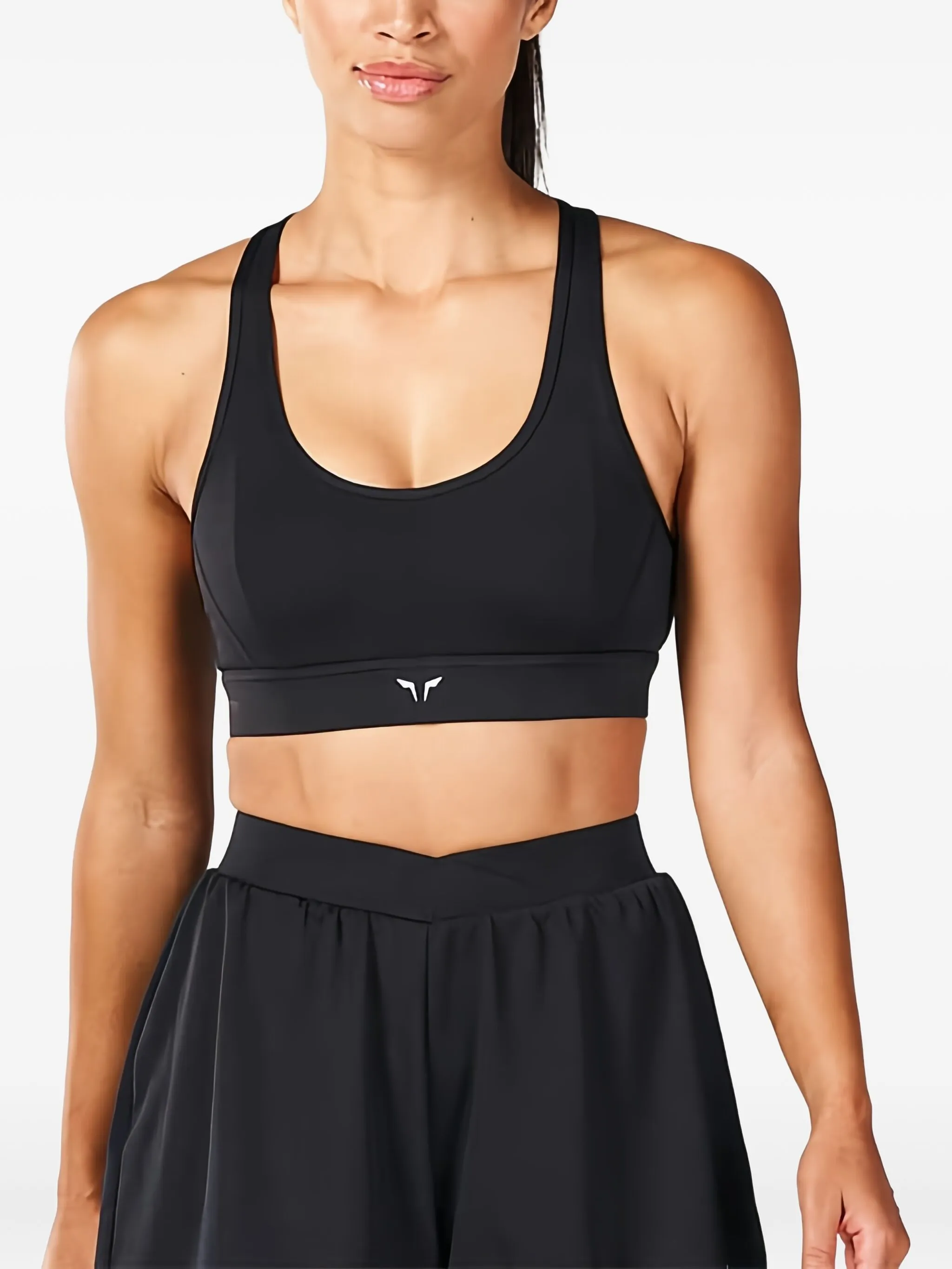 Спортивный бюстгальтер с перекрестными бретелями Squatwolf, черный
Спортивный бюстгальтер с перекрестными бретелями Squatwolf, черный