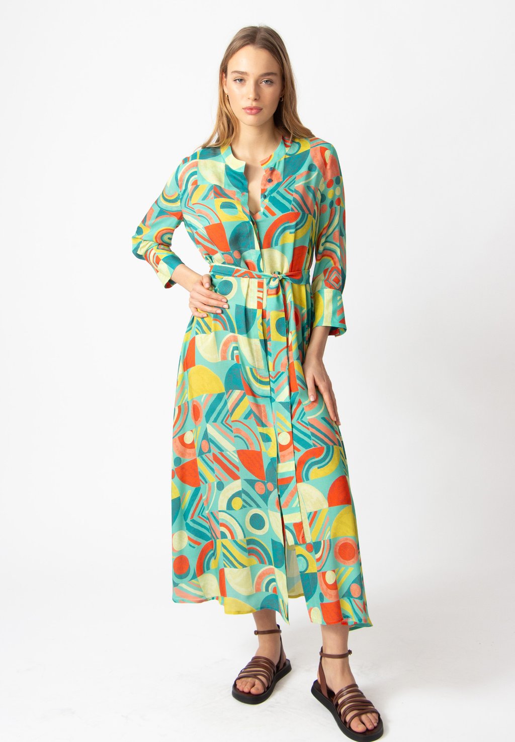 Платье-рубашка MIX MATCH PATTERN Ivko, светло-голубой
Платье-рубашка MIX MATCH PATTERN Ivko, светло-голубой