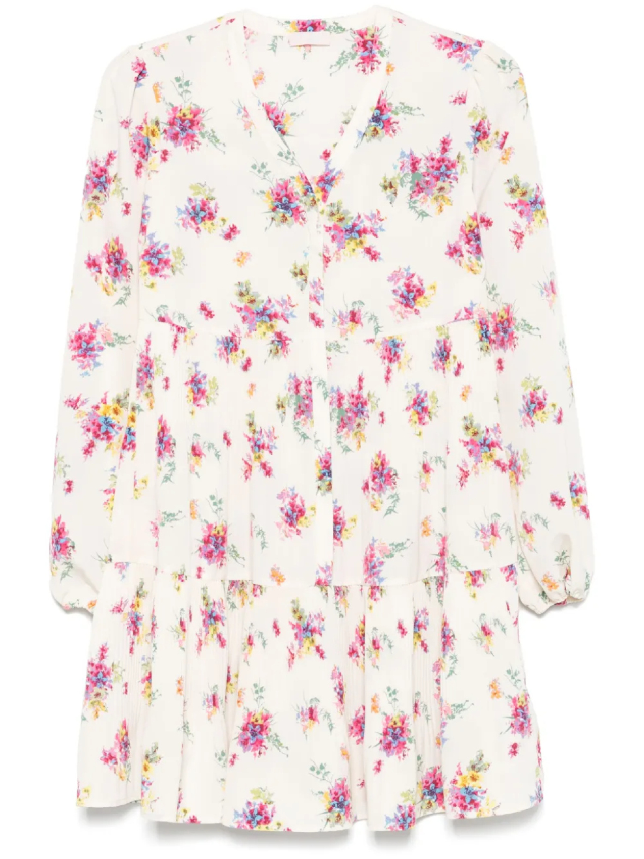 LIU JO платье мини с цветочным принтом, белый
LIU JO платье мини с цветочным принтом, белый