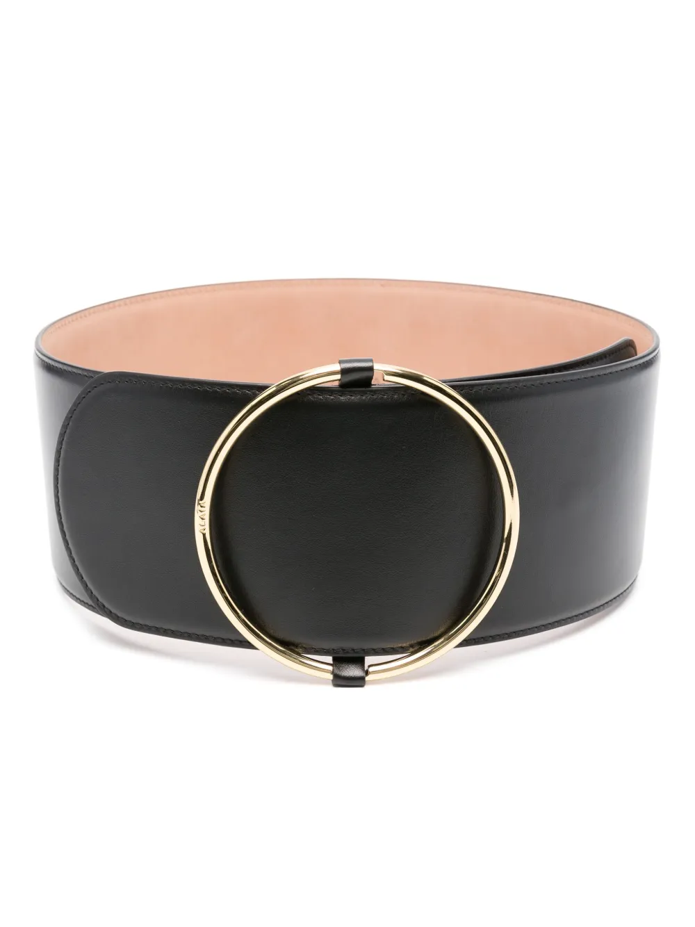 Ремень с металлическим декором Alaïa, черный
Ремень с металлическим декором Alaïa, черный