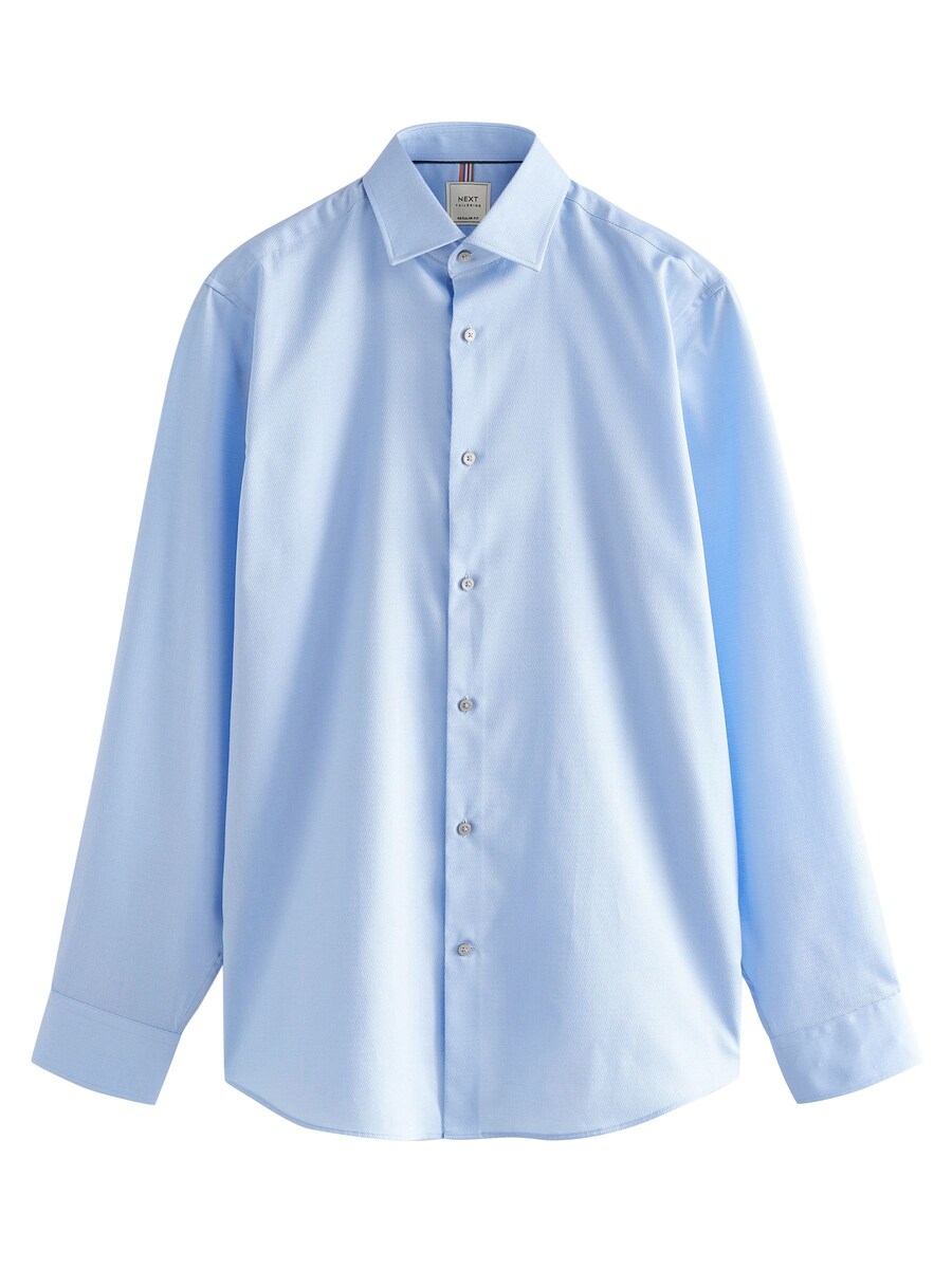 Рубашка на пуговицах классического кроя Next, синий
Рубашка на пуговицах классического кроя Next, синий