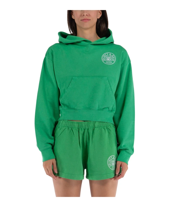 Укороченная толстовка с гербом штата Коннектикут Sporty & Rich, зеленый
Укороченная толстовка с гербом штата Коннектикут Sporty & Rich, зеленый