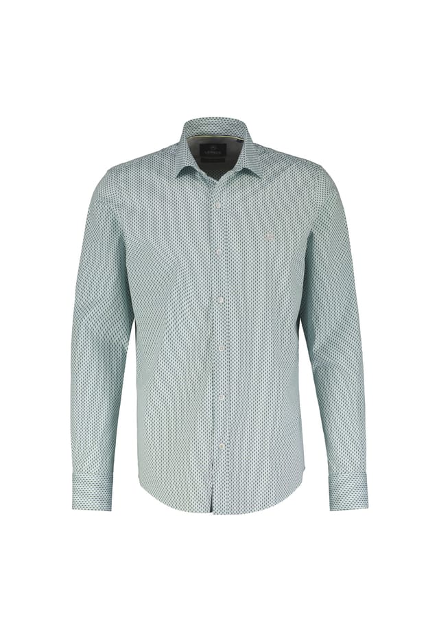 Модная рубашка с геометрическим узором и воротником-стойкой Lerros, голубой
Модная рубашка с геометрическим узором и воротником-стойкой Lerros, голубой