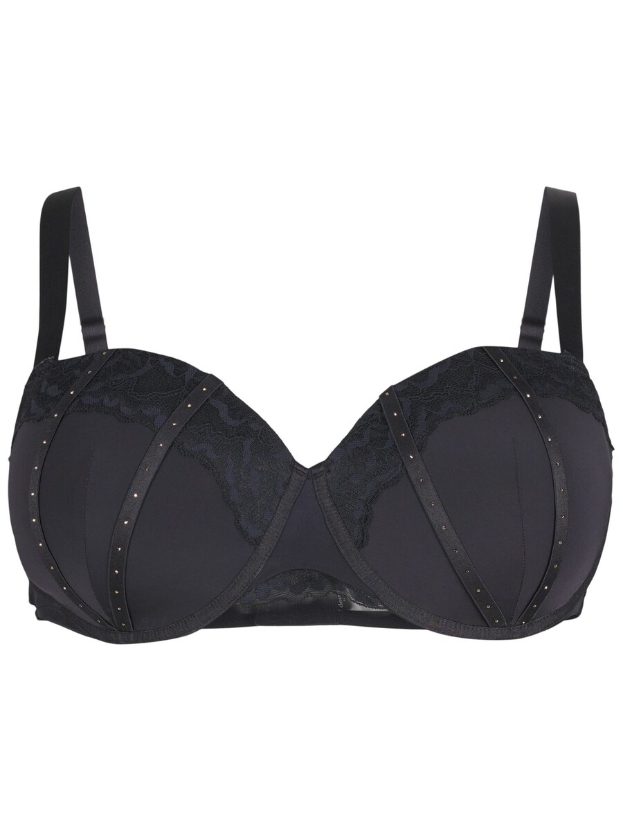 Бюстгальтер-балконет Devoted by Zizzi Lsasi, черный
Бюстгальтер-балконет Devoted by Zizzi Lsasi, черный