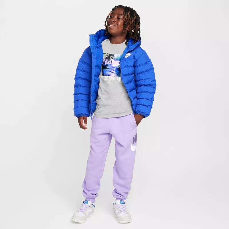 Детская футболка Sportswear с графическим рисунком Nike Fresh Air, цвет Dk Grey Heather/Laser
Детская футболка Sportswear с графическим рисунком Nike Fresh Air, цвет Dk Grey Heather/Laser