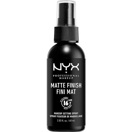 Стойкий спрей для фиксации макияжа с матовым финишем, 60 мл, Nyx Professional Makeup
Стойкий спрей для фиксации макияжа с матовым финишем, 60 мл, Nyx Professional Makeup
