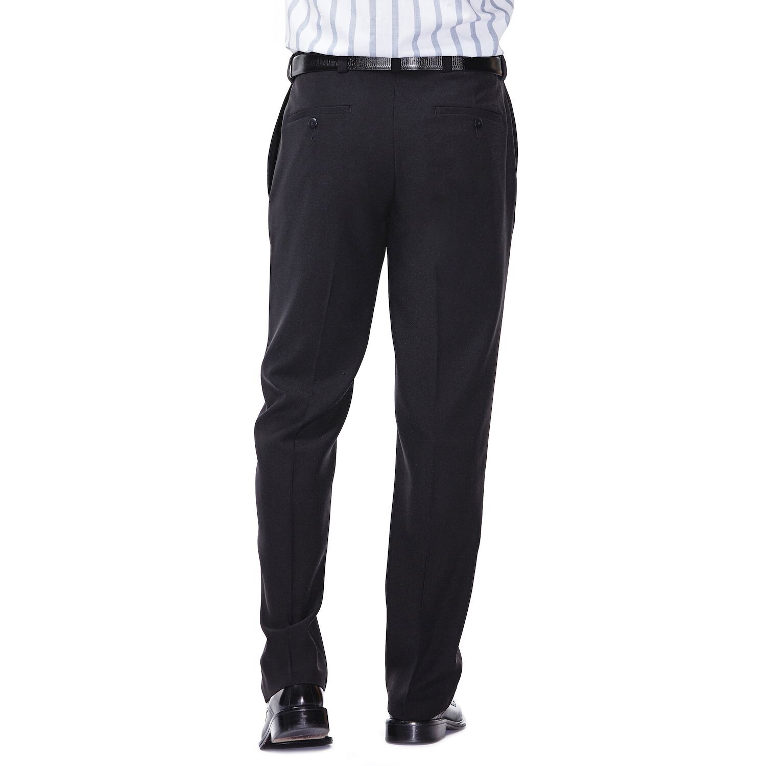 Мужские классические брюки классического кроя с плоской передней частью Haggar eCLo Stria
Мужские классические брюки классического кроя с плоской передней частью Haggar eCLo Stria