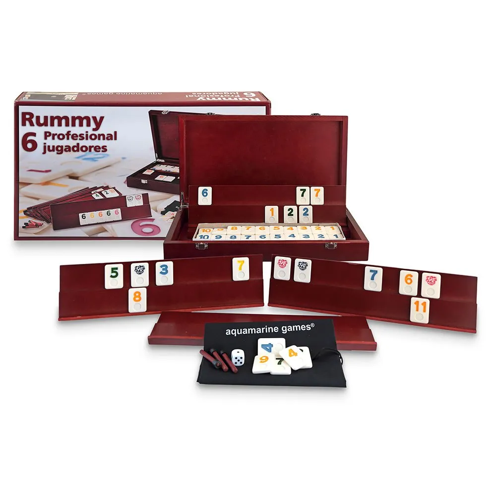 Детская настольная игра Aquamarine Professional Rummy Wooden Case For 6 Players, золотой
Детская настольная игра Aquamarine Professional Rummy Wooden Case For 6 Players, золотой