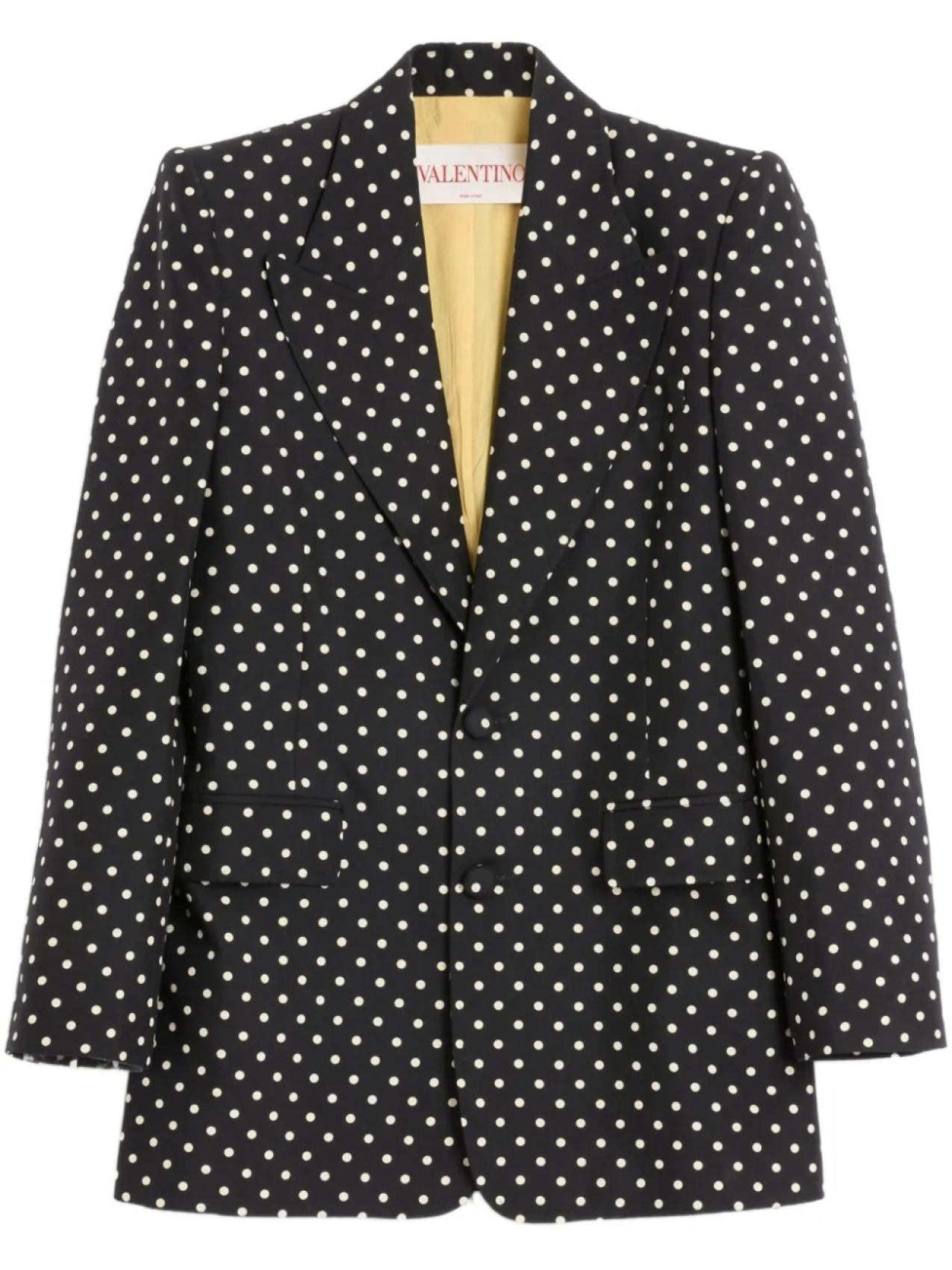 Однобортный пиджак Valentino Garavani, черный
Однобортный пиджак Valentino Garavani, черный