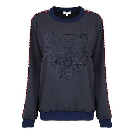 Свитер tiger alphabet printing pattern long sleeves round neck hoodie dark blue Kenzo, синий
Свитер tiger alphabet printing pattern long sleeves round neck hoodie dark blue Kenzo, синий