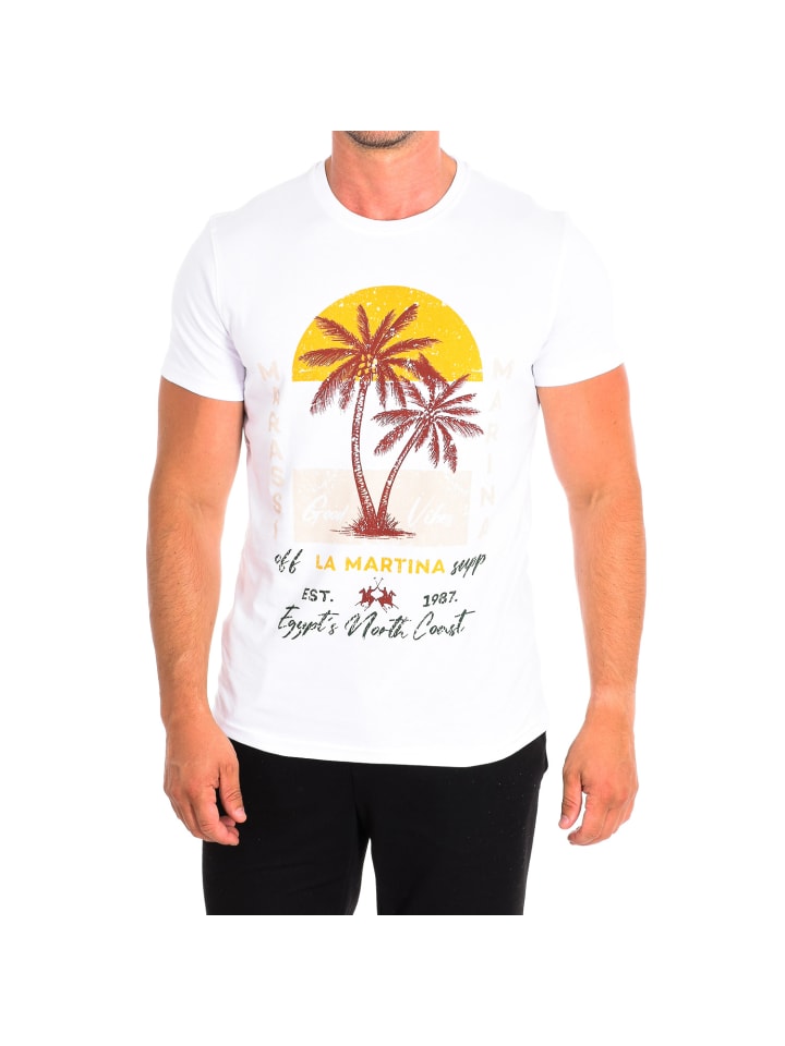 Рубашка белого цвета La Martina
Рубашка белого цвета La Martina