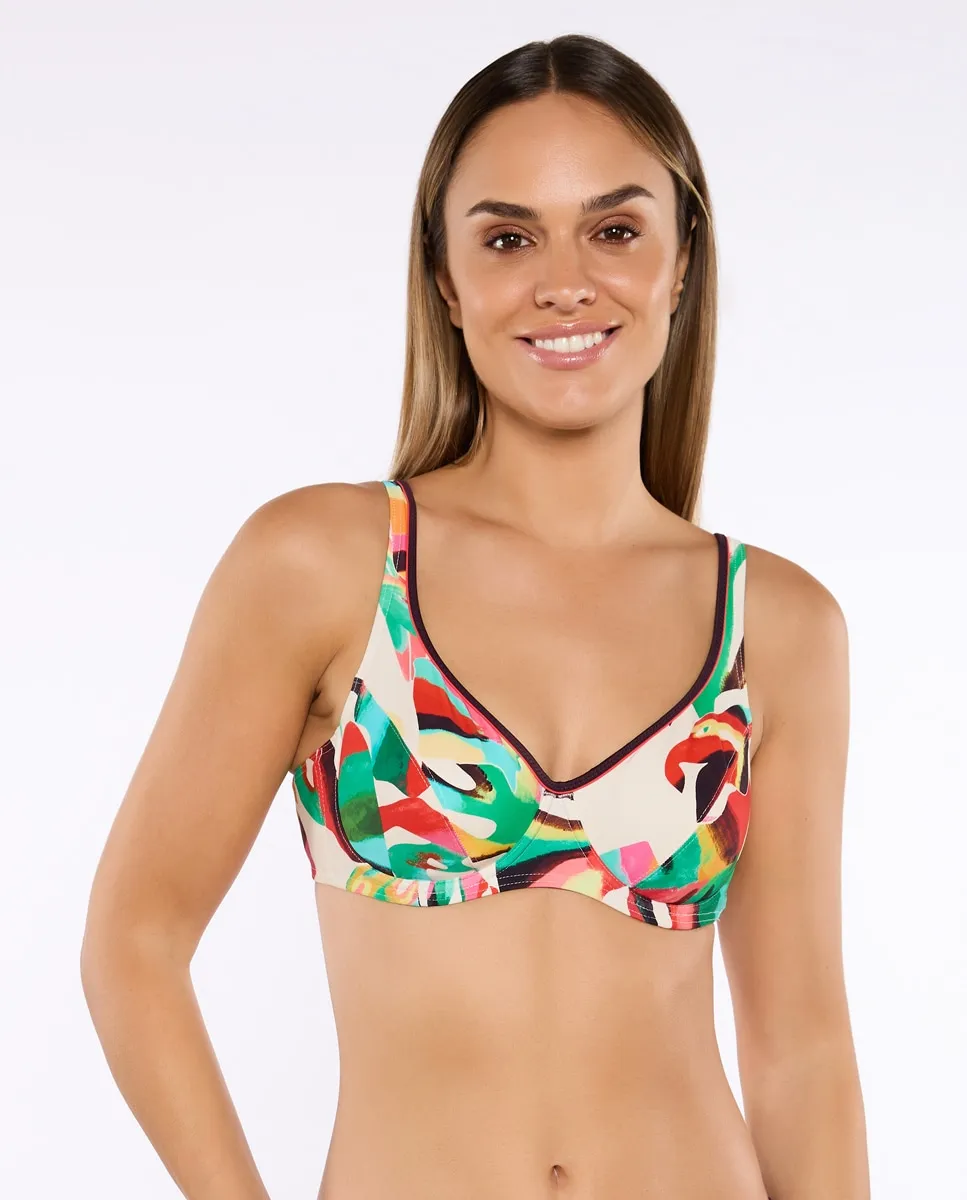 Бюстгальтер бикини KIBA на косточках с регулируемой чашкой C/D/E, с контуром и регулируемой бретелью Red Point, мультиколор
Бюстгальтер бикини KIBA на косточках с регулируемой чашкой C/D/E, с контуром и регулируемой бретелью Red Point, мультиколор