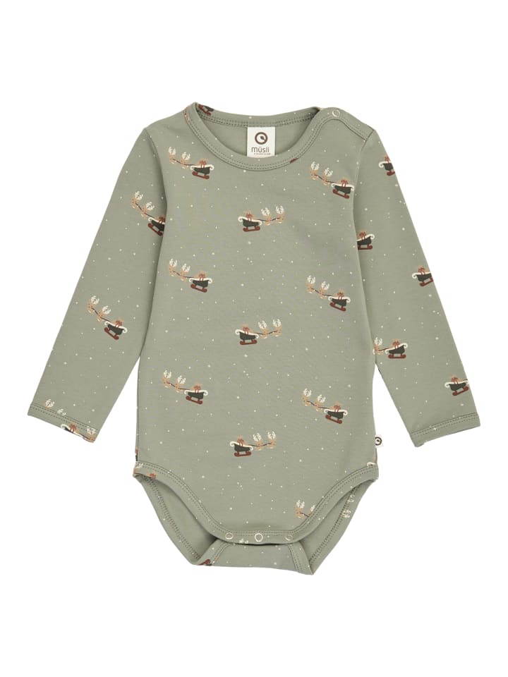 Müsli Боди с длинными рукавами, цвет: Теневой/Глубокий зеленый/Бальзамический кремовый
Müsli Боди с длинными рукавами, цвет: Теневой/Глубокий зеленый/Бальзамический кремовый