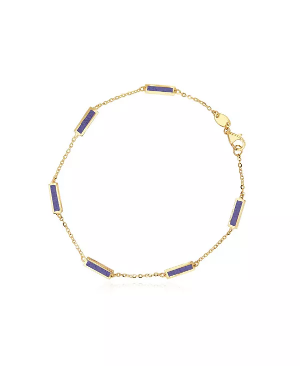 Браслет-Цепочка с аметистом, 14-каратное золото The Lovery, amethyst
Браслет-Цепочка с аметистом, 14-каратное золото The Lovery, amethyst