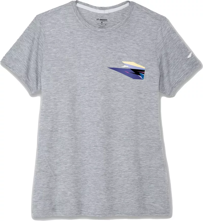 Женская футболка Brooks для бега на дистанцию с короткими рукавами 3.0 Lucky, цвет Heather Ash
Женская футболка Brooks для бега на дистанцию с короткими рукавами 3.0 Lucky, цвет Heather Ash