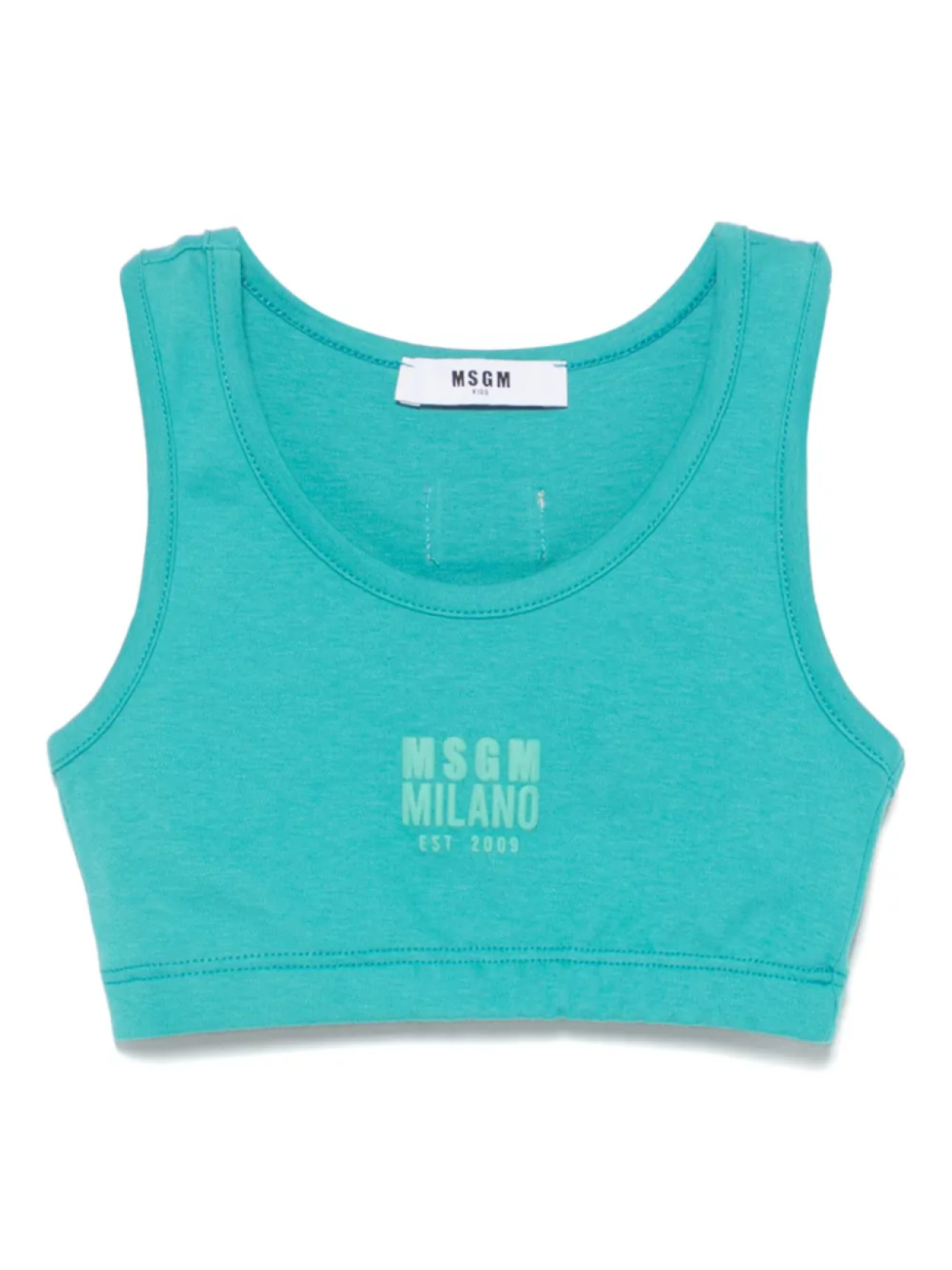 MSGM Kids топ с логотипом, синий
MSGM Kids топ с логотипом, синий