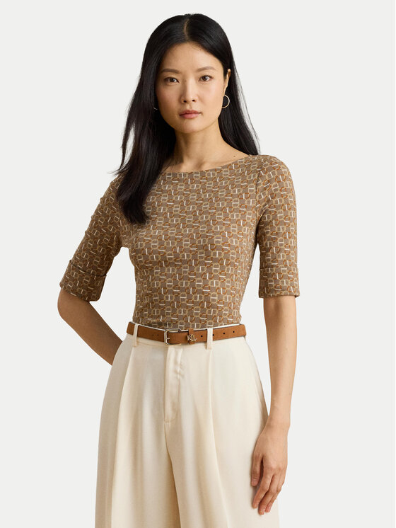 Блузка slim fit 200980042001 Lauren Ralph Lauren, бежевый
Блузка slim fit 200980042001 Lauren Ralph Lauren, бежевый