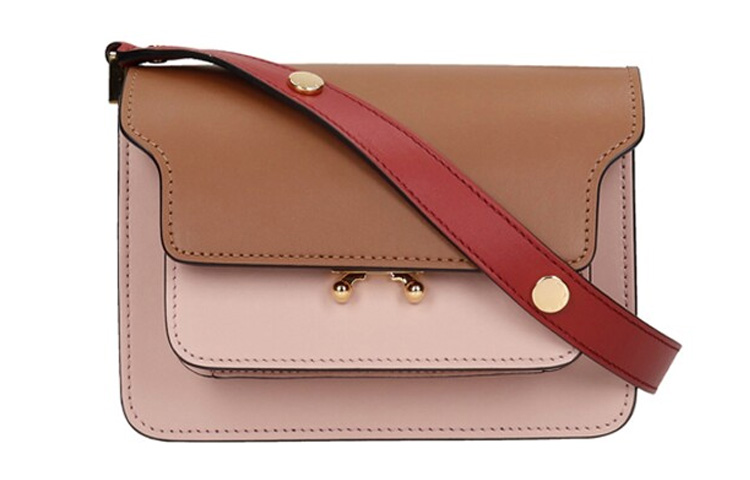 Кожаный Сундук Сумка Через Плечо Женская Коричневая/Розовая/Красная MARNI
Кожаный Сундук Сумка Через Плечо Женская Коричневая/Розовая/Красная MARNI