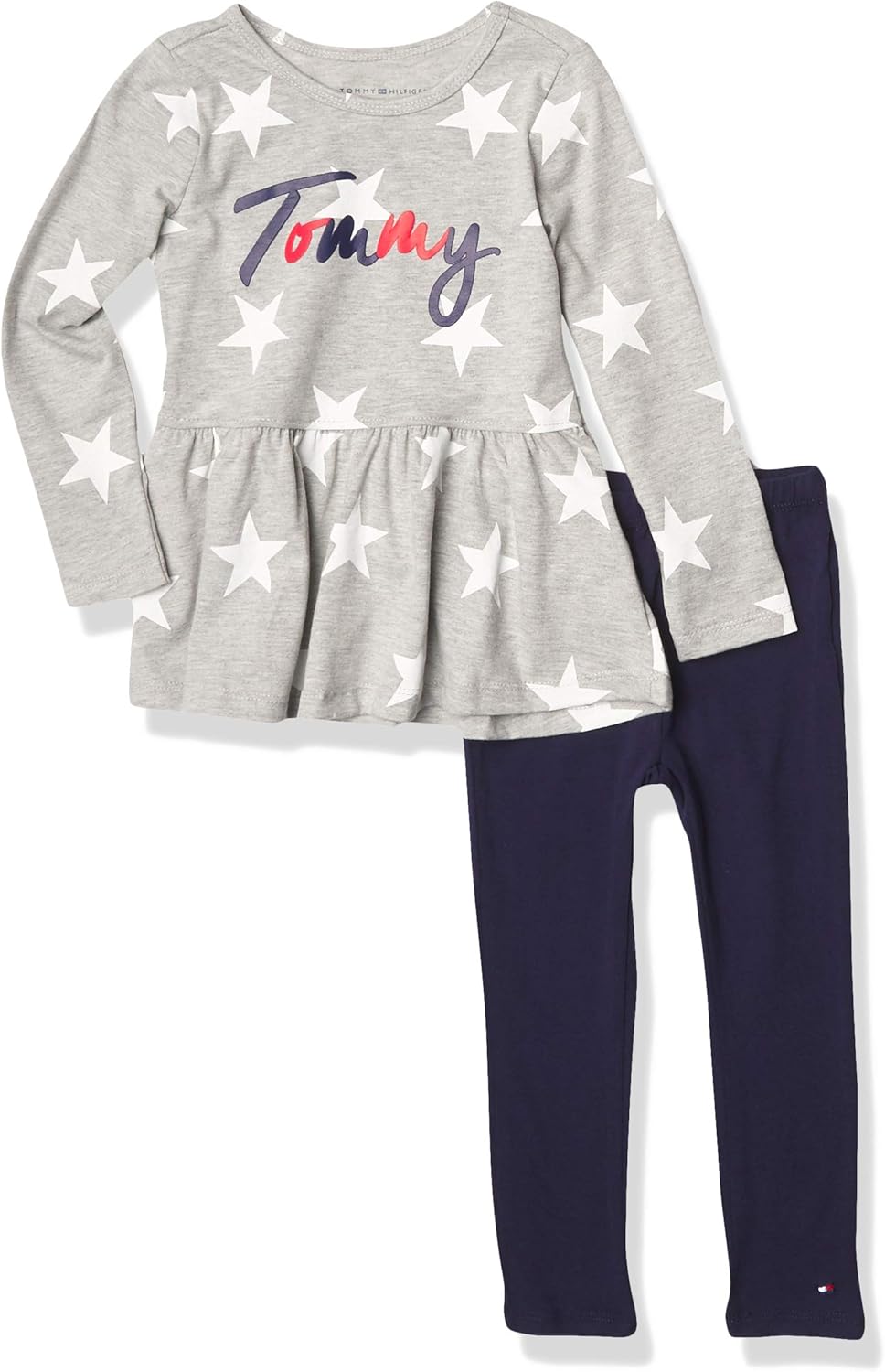 Комплект из 2 леггинсов для девочек Tommy Hilfiger, Gray/Navy
Комплект из 2 леггинсов для девочек Tommy Hilfiger, Gray/Navy