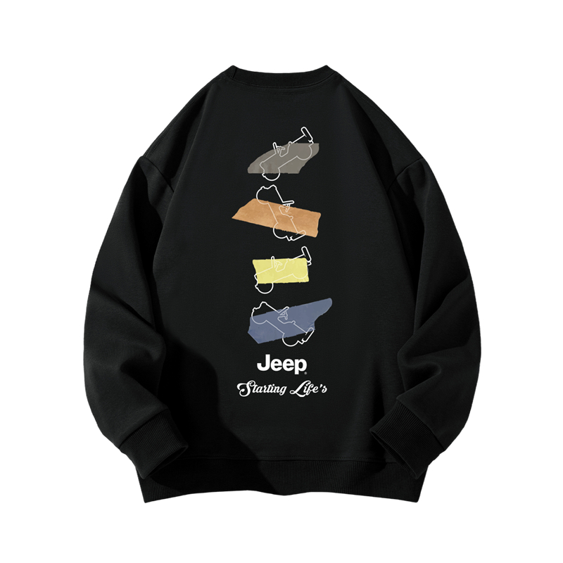 Детская толстовка Jeep, черный
Детская толстовка Jeep, черный