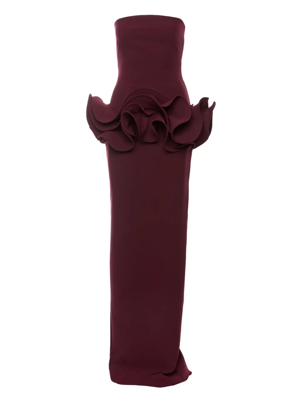 Макси-платье без бретелек с оборками Ana Radu, красный
Макси-платье без бретелек с оборками Ana Radu, красный