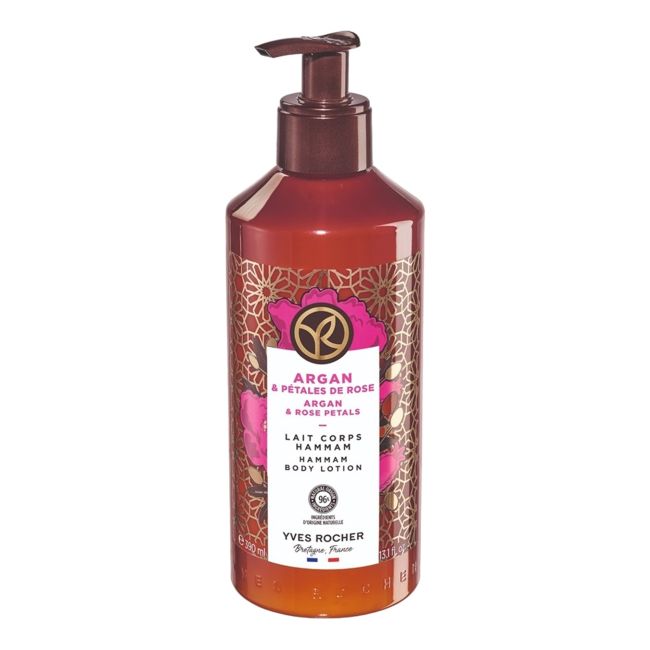 Лосьон для тела с аргановым маслом и лепестками роз Yves Rocher, 390 мл
Лосьон для тела с аргановым маслом и лепестками роз Yves Rocher, 390 мл