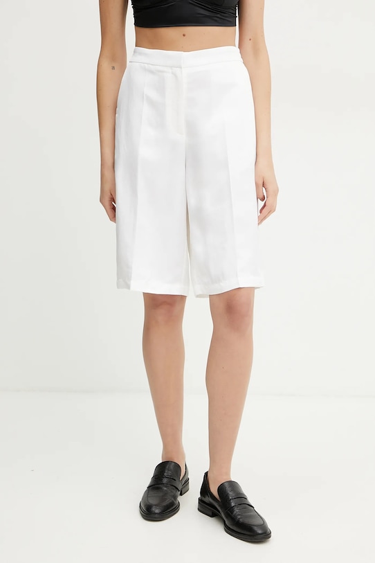 Шорты с добавлением льна Boss, белый
Шорты с добавлением льна Boss, белый