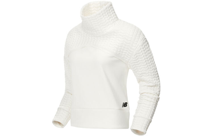 Толстовка женская белая New Balance 
Толстовка женская белая New Balance