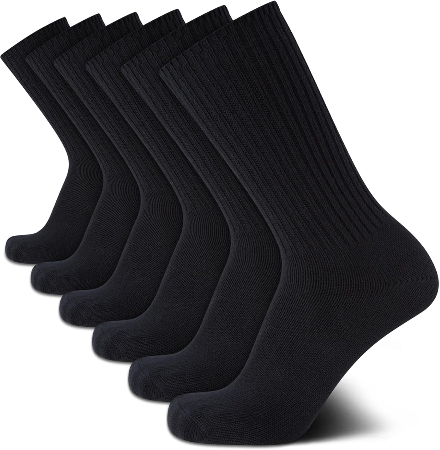 Мужские носки Calvin Klein Crew Socks - 6 пар легких хлопковых носков с влагоотводящей подкладкой и мягкой подошвой для мужчин, Navy
Мужские носки Calvin Klein Crew Socks - 6 пар легких хлопковых носков с влагоотводящей подкладкой и мягкой подошвой для мужчин, Navy