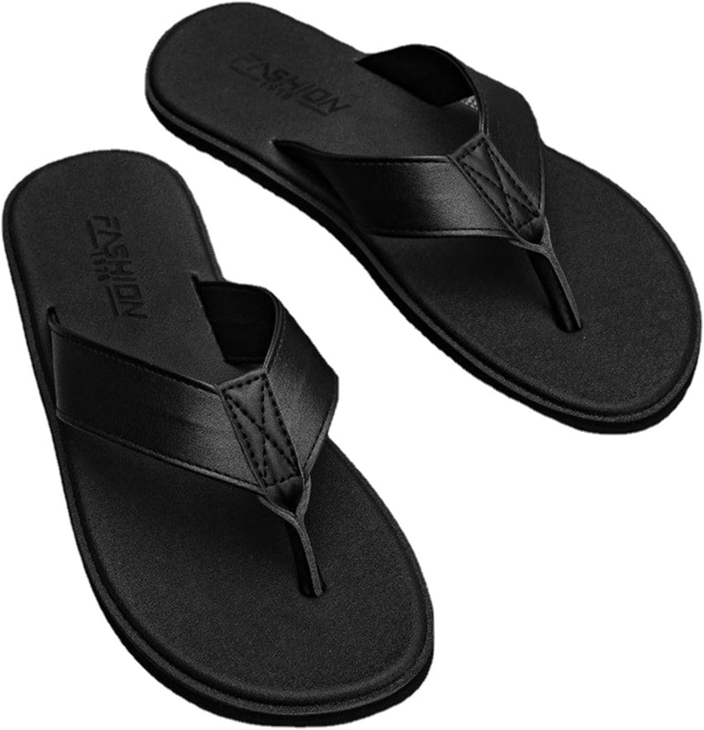 Мужские пляжные сандалии, кожаные шлепанцы, водоотталкивающие, легкие, с антискользящей подошвой Abborora, черный
Мужские пляжные сандалии, кожаные шлепанцы, водоотталкивающие, легкие, с антискользящей подошвой Abborora, черный