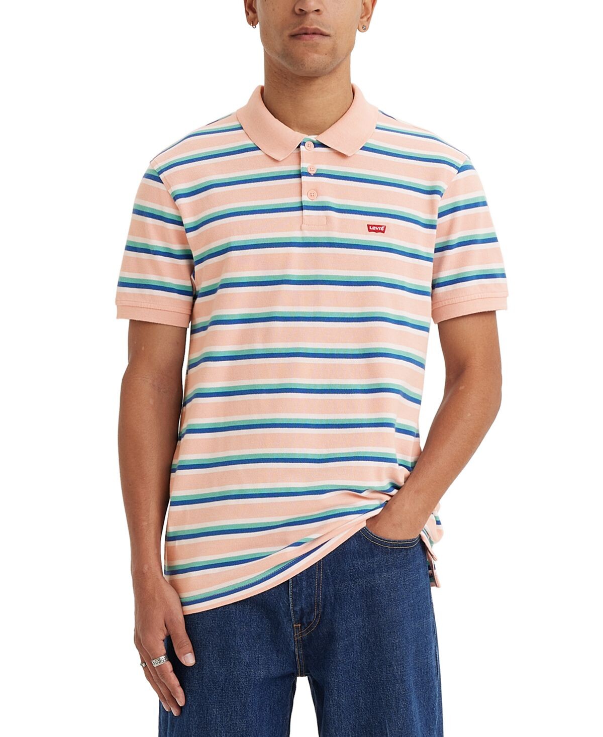 Мужская рубашка поло с короткими рукавами Housemark стандартного кроя Levi's
Мужская рубашка поло с короткими рукавами Housemark стандартного кроя Levi's