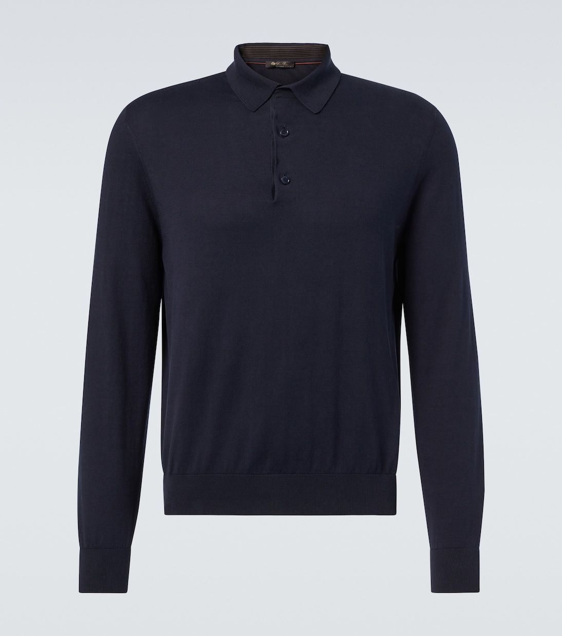 Хлопковая поло Loro Piana, темно-синий 
Хлопковая поло Loro Piana, темно-синий