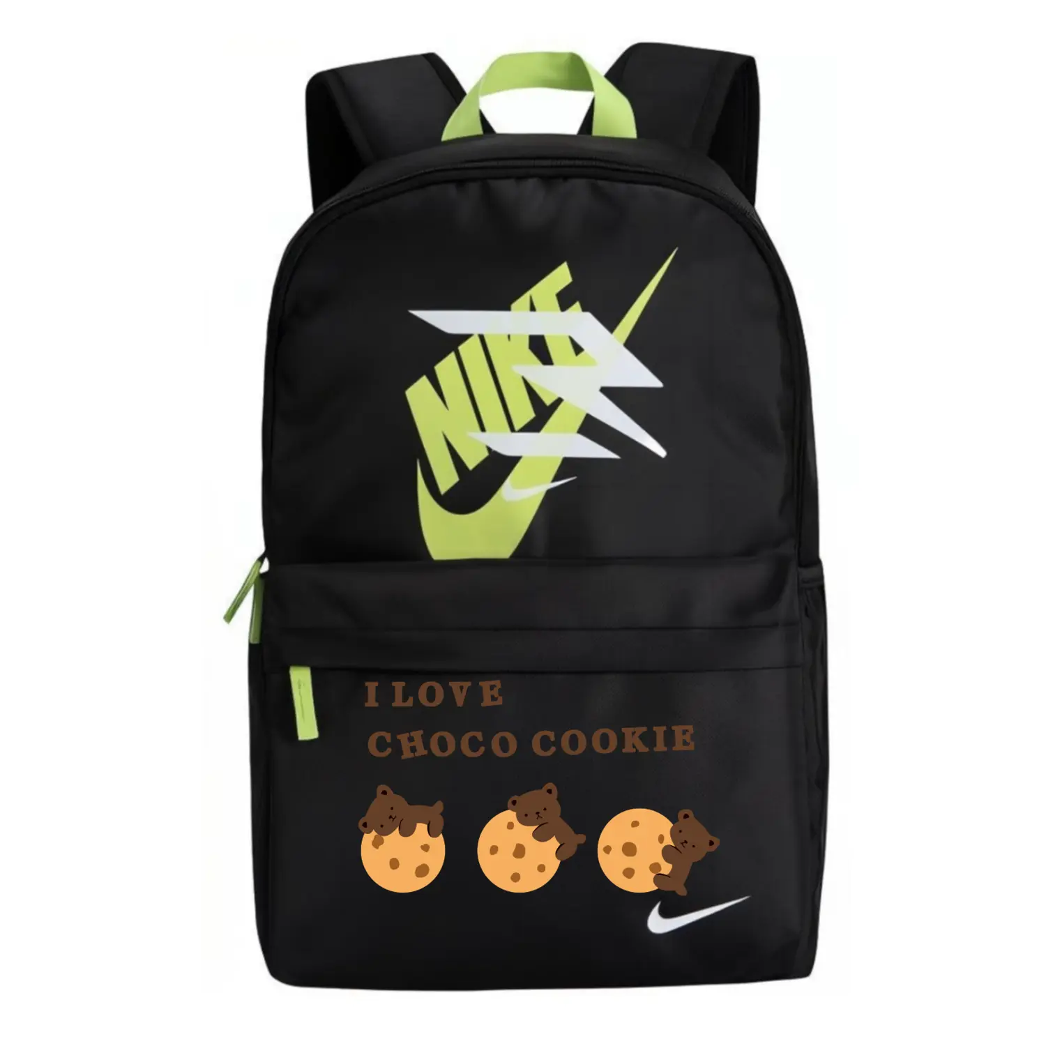 Nike Полиэстеровый рюкзак унисекс черный, Cookies Bear
Nike Полиэстеровый рюкзак унисекс черный, Cookies Bear