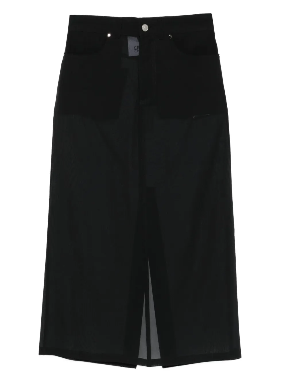 Юбка миди с пуговицами Erika Cavallini, черный
Юбка миди с пуговицами Erika Cavallini, черный