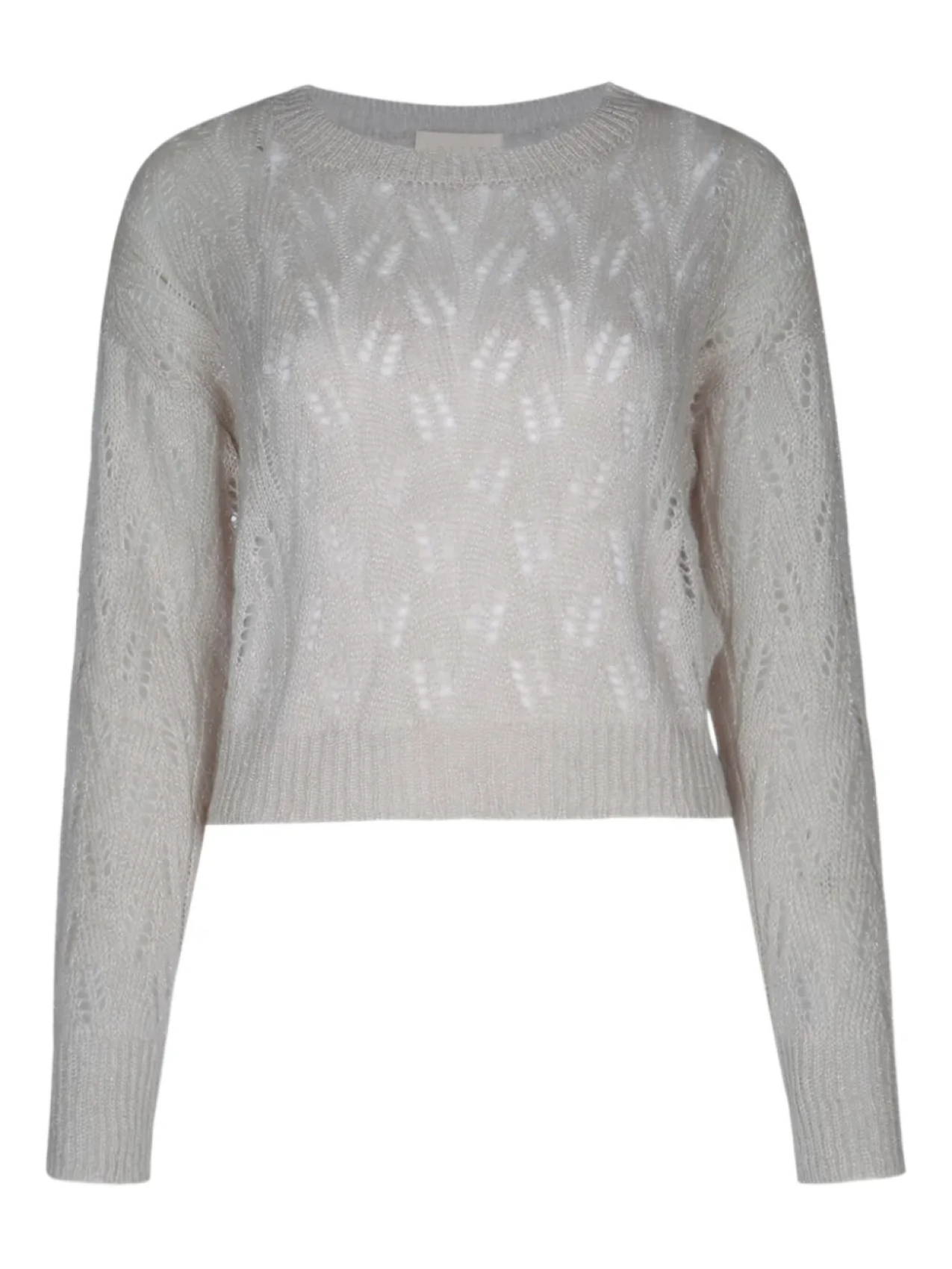 Свитер ажурной вязки I BLUES, белый 
Свитер ажурной вязки I BLUES, белый