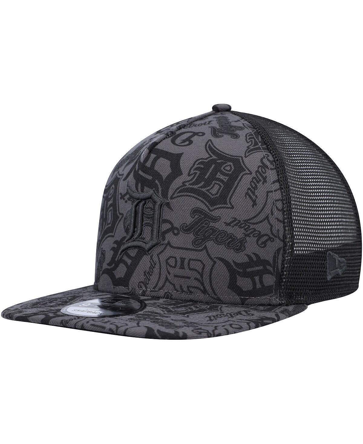 Мужская черная кепка Trucker Snapback Detroit Tigers с повторяющейся А-образной рамкой 9FIFTY New Era
Мужская черная кепка Trucker Snapback Detroit Tigers с повторяющейся А-образной рамкой 9FIFTY New Era