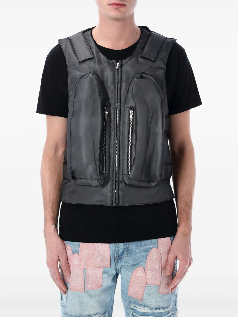 Жилет Bullet Point Who Decides War, черный
Жилет Bullet Point Who Decides War, черный