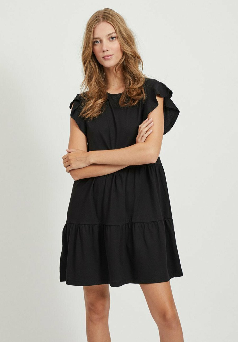 Платье из джерси FLÜGELÄRMEL VILA, черный
Платье из джерси FLÜGELÄRMEL VILA, черный