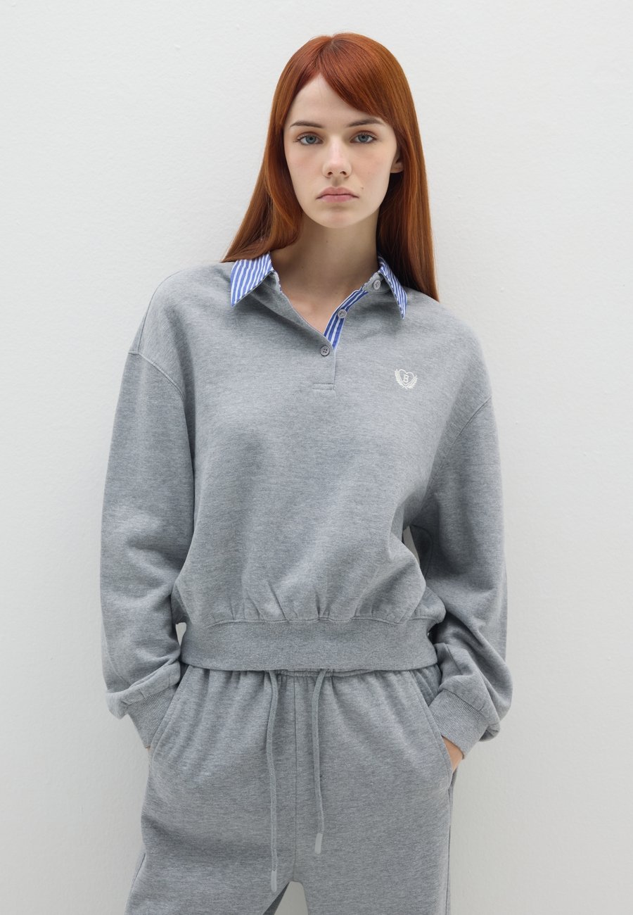 Толстовка B.ANGEL Sweatshirt, Grey Marl/Grey
Толстовка B.ANGEL Sweatshirt, Grey Marl/Grey