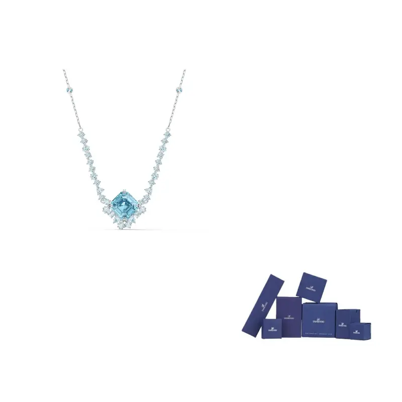 Swarovski Родированное ожерелье Women's Sea Blue
Swarovski Родированное ожерелье Women's Sea Blue