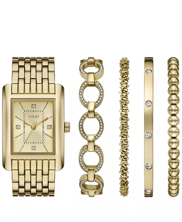 Женские кварцевые часы с тремя стрелками из золотого сплава, 36 мм Folio, gold
Женские кварцевые часы с тремя стрелками из золотого сплава, 36 мм Folio, gold