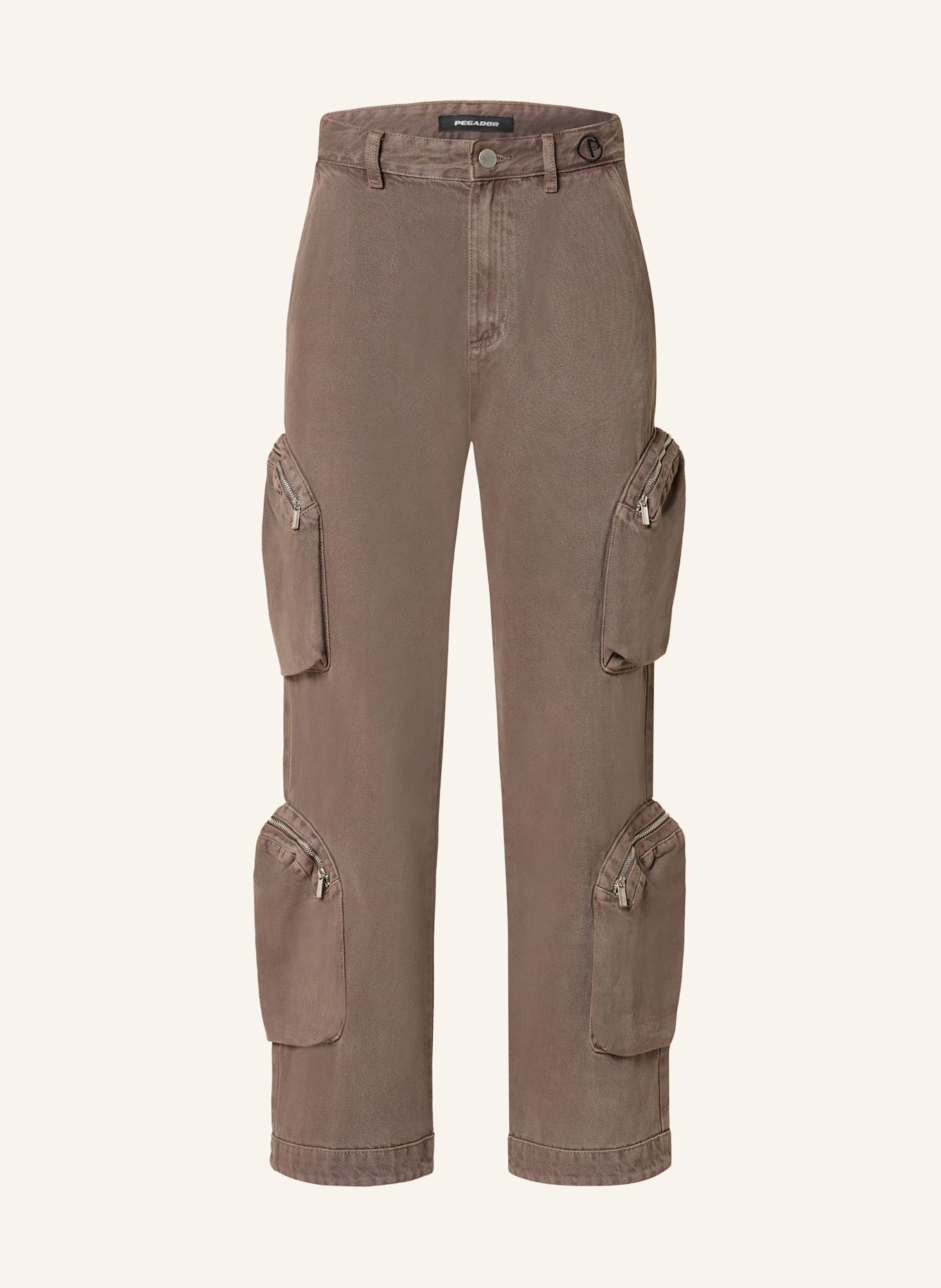 Джинсы Yarvite Regular Fit Cargo Pegador, коричневый
Джинсы Yarvite Regular Fit Cargo Pegador, коричневый