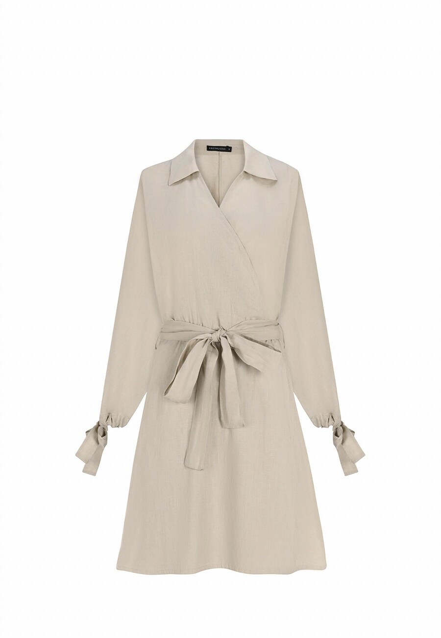 Платье-рубашка FRESHLIONS Joana, Beige
Платье-рубашка FRESHLIONS Joana, Beige