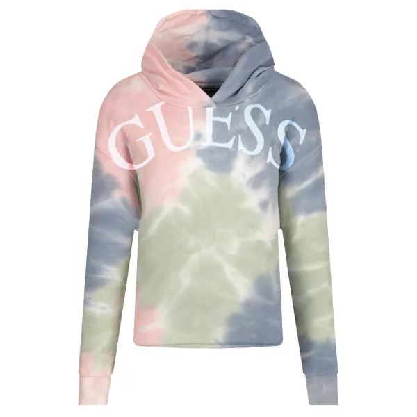 Толстовка классического кроя с принтом тай-дай Guess, мультиколор
Толстовка классического кроя с принтом тай-дай Guess, мультиколор