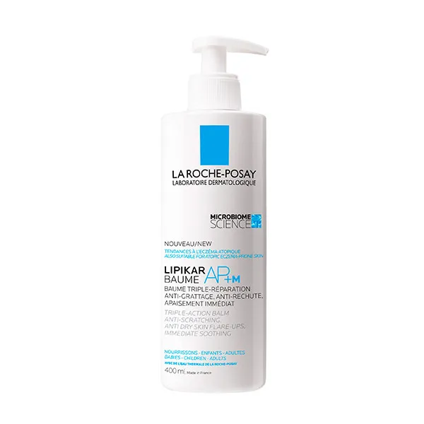 Успокаивающий бальзам Lipikar Baume Ap+M La Roche Posay, 400 ml
Успокаивающий бальзам Lipikar Baume Ap+M La Roche Posay, 400 ml
