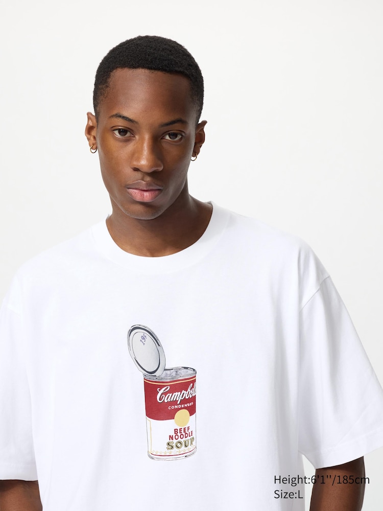 Футболка с графическим принтом в стиле поп-арт Uniqlo, цвет 00 белый
Футболка с графическим принтом в стиле поп-арт Uniqlo, цвет 00 белый