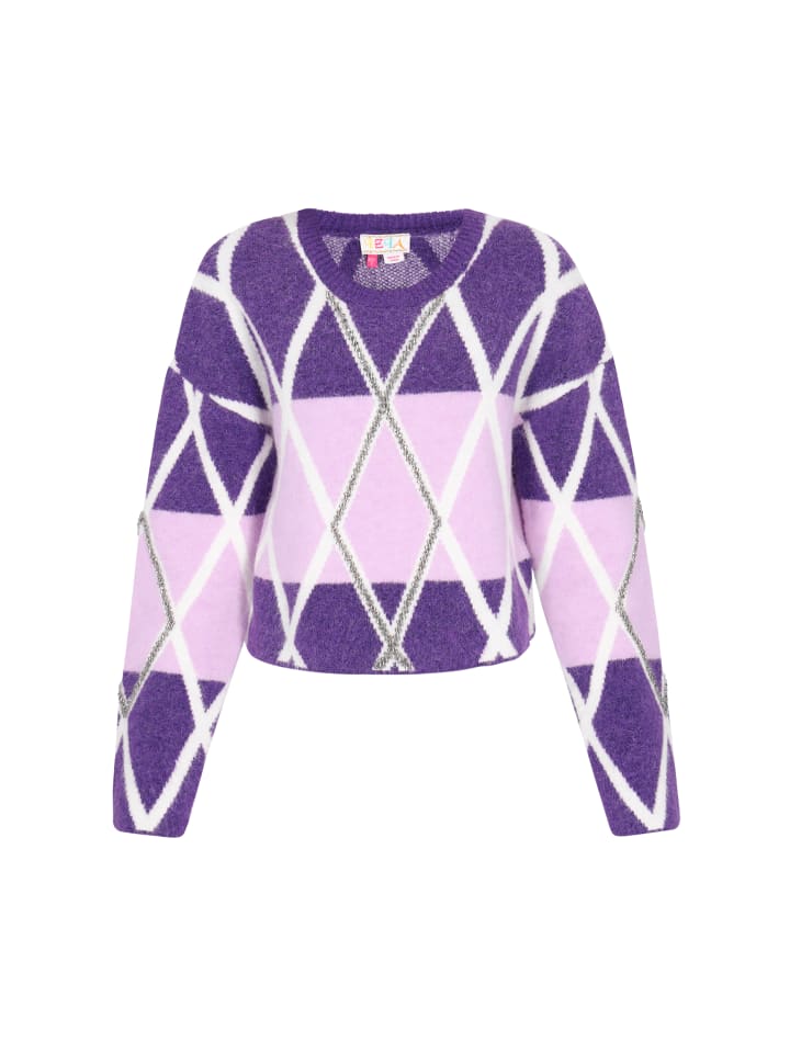 Женский свитер фиолетово-сиреневого цвета IZIA
Женский свитер фиолетово-сиреневого цвета IZIA
