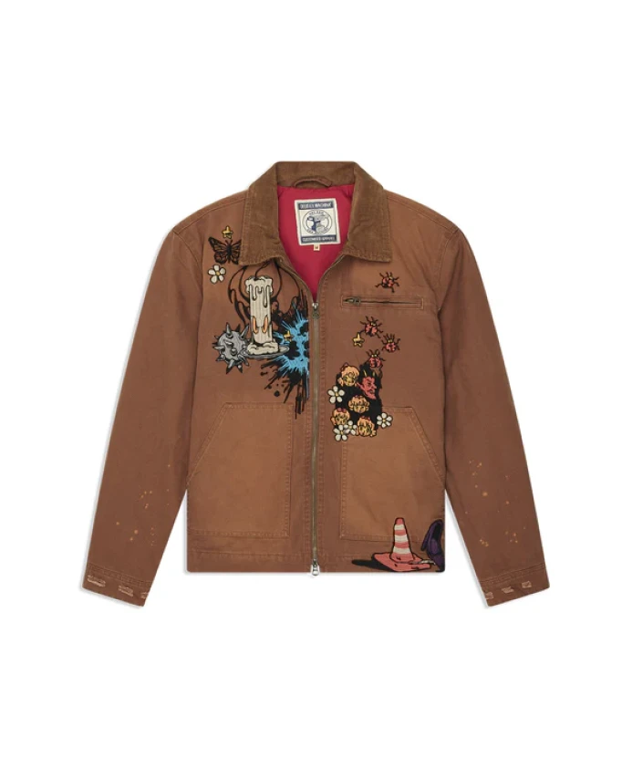 Куртка коллективной импровизации Deus Ex Machina, коричневый
Куртка коллективной импровизации Deus Ex Machina, коричневый